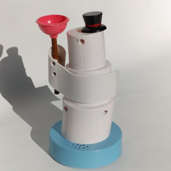 Hallmark Jokin' in the John Christmas Figurine Snowman Motion Activated - Picture 3 of 8